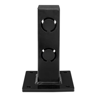 BLACK BULL Barrière de sol ECO poteau central 250 × 160 × 140 mm noir
