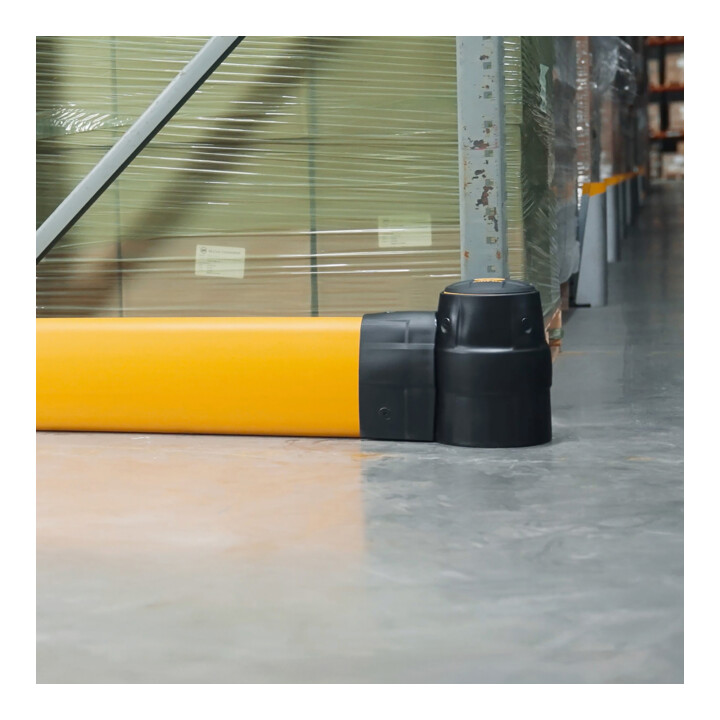 BLACK BULL Bodembarrière FLEX+ Paal Begin/Einde
