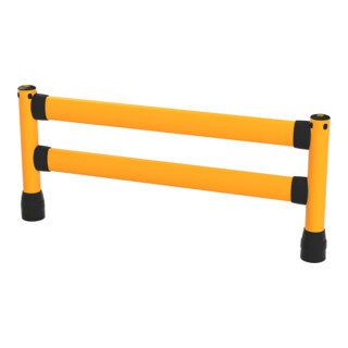 BLACK BULL FLEX+ Aanrijbeveiliging-leuning L-Line