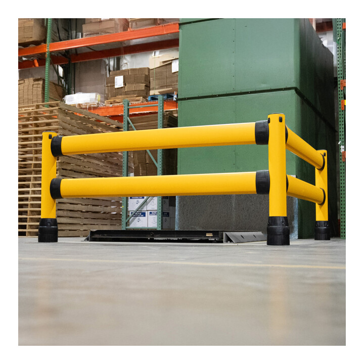 BLACK BULL Rammschutz-leuning L-Line paal begin/einde FLEX+