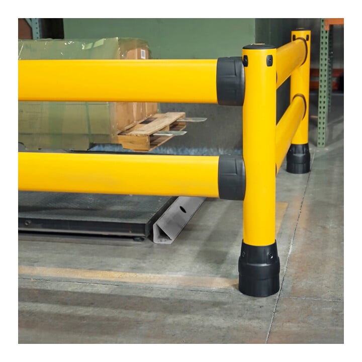 BLACK BULL Rammschutz-leuning L-Line paal begin/einde FLEX+