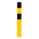 BLACK BULL Rammschutz-Poller L Stahl 4,5mm 159 x 1200 (+400)mm gelb-schwarz zum Einbetonieren