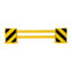 BLACK BULL Regalschutz-Planke Set C 1.700 2 Schutzwinkel 2 gelbe Planken B 700-2.100mm