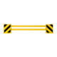 BLACK BULL Regalschutz-Planke Set C 2.300 2 Schutzwinkel 2 gelbe Planken B 2.300-2.700mm