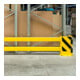 BLACK BULL Set de planches de protection d’étagère L 2.300 jaune avec roulettes