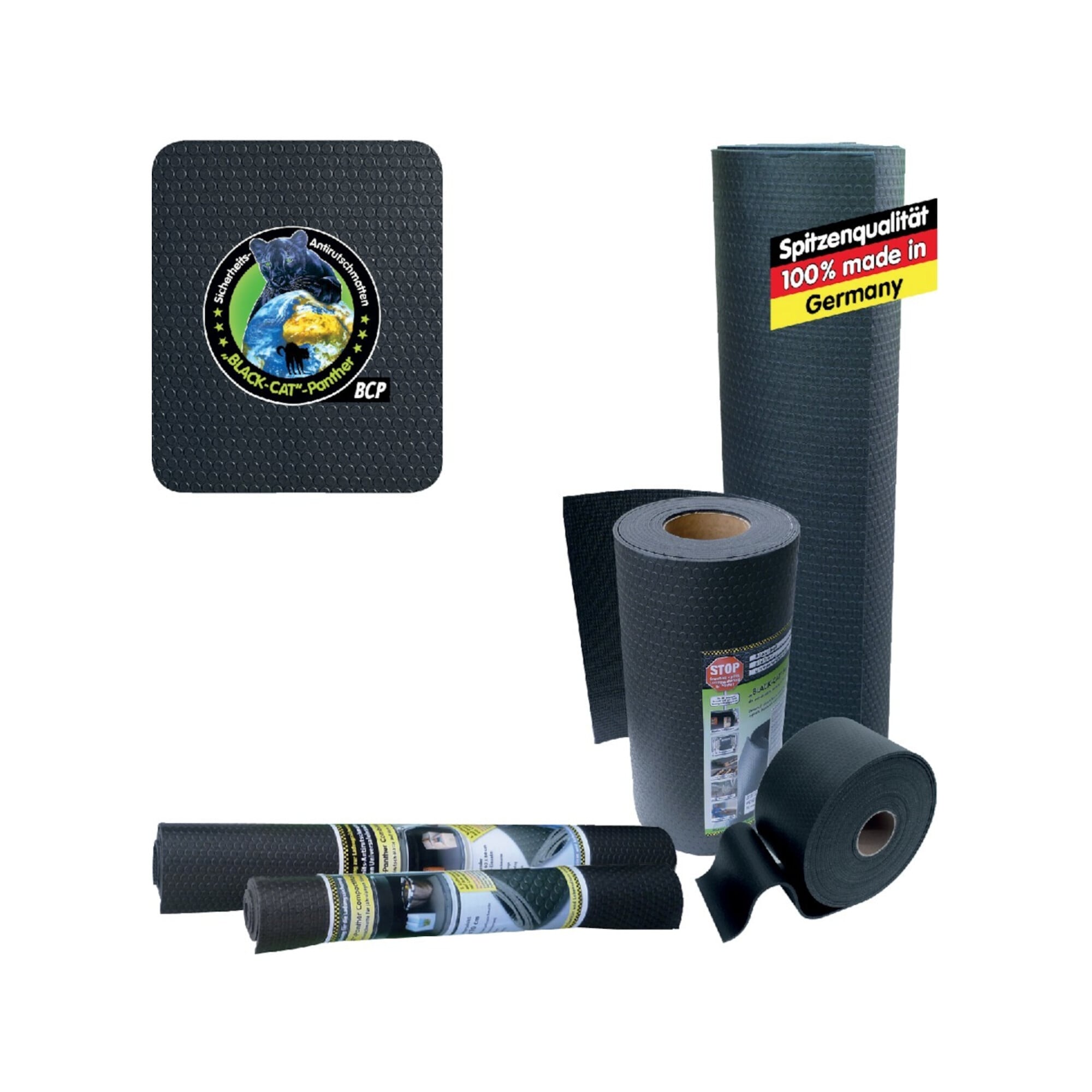 BLACK-CAT Antirutsch-Matte BCP Rollenware 200mm x 8m 0,20x8m
