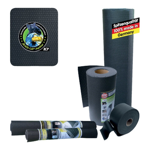 BLACK-CAT Antirutsch-Matte Ladungssicherungsrolle 0,12x13,8m