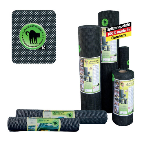 BLACK-CAT Sicherheits-Antirutschmatte orig.-BC- L20cm B24cm D3,3mm 1 Matte