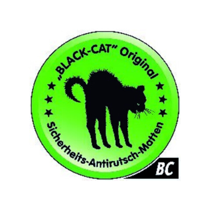 BLACK-CAT Sicherheits-Antirutschmatte orig.-BC- L80cm B120cm D3,3mm 1 Matte