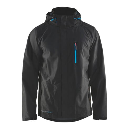 Blakläder Giacca antipioggia, nero, taglia unisex: 3XL