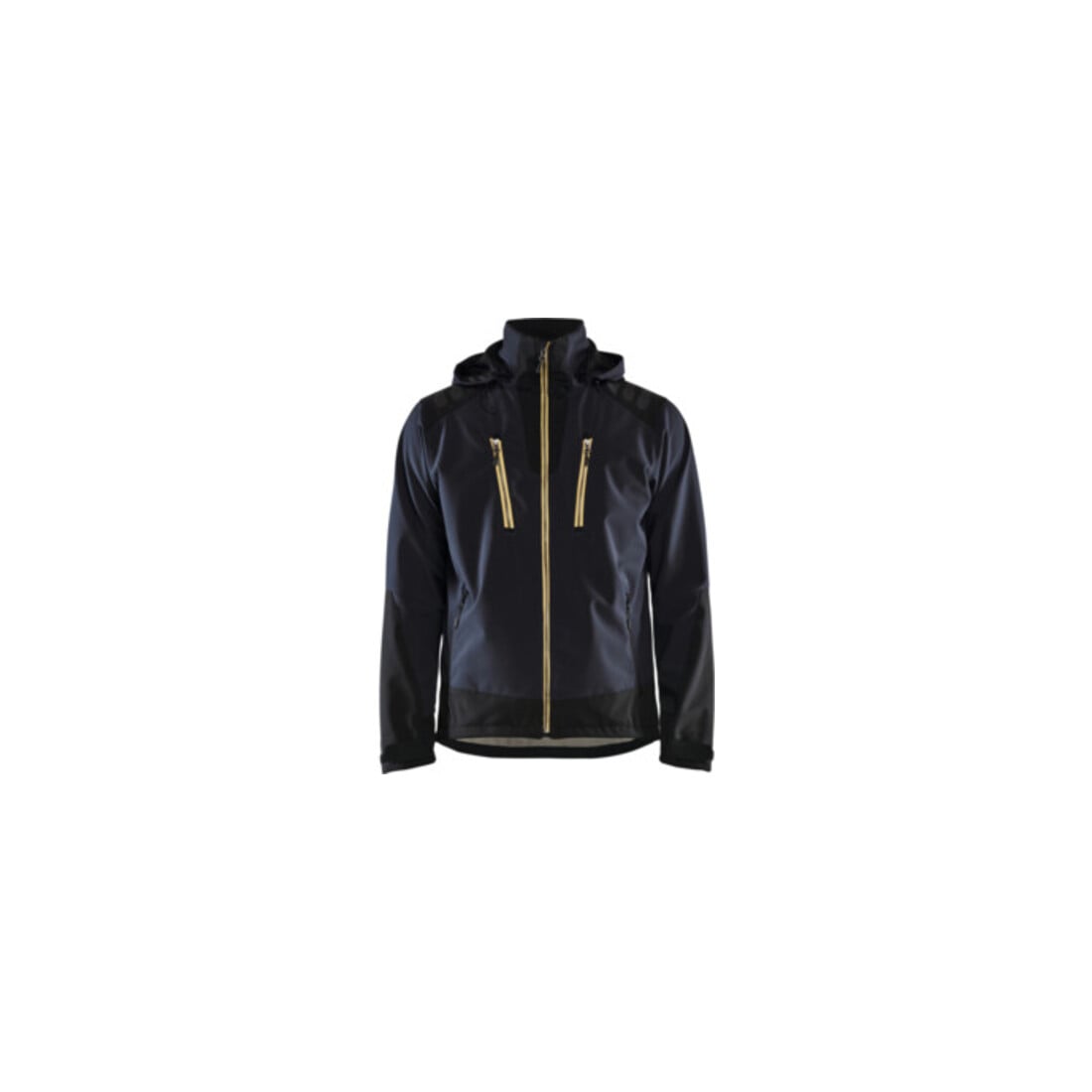 Blakläder Giacca softshell, blu scuro/giallo, taglia unisex L