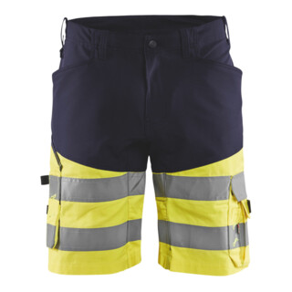 Blakläder Pantaloncini alta visibilità, giallo / blu navy, taglia DE: 54