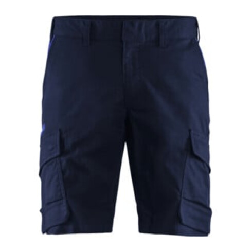 Blakläder Pantaloncini Industrie Stretch, blu marina / blu grana, taglia 58