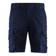 Blakläder Pantaloncini Industrie Stretch, blu marina / blu grana, taglia 58