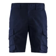 Blakläder Pantaloncini Industrie Stretch, blu marina / blu mais, taglia 50