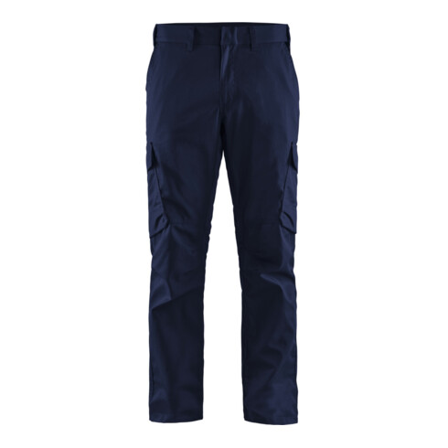 Blakläder Pantaloni da lavoro industriali elasticizzati, blu marina / blu mais, taglia 102