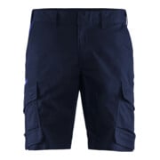 Blakläder Shorts Industrie Stretch, blu marina / blu mais, taglia 56