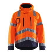 Blakläder Blouson fonctionnel de signalisation, orange / bleu marine, Taille unisexe: 2XL