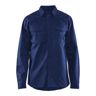 Blakläder Chemise ignifugée, Bleu marine, Taille unisexe: 2XL