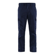 BLAKLÄDER Pantalon à taille élastique Industrie Stretch, bleu marine / bleu grain, taille DE: 24-1