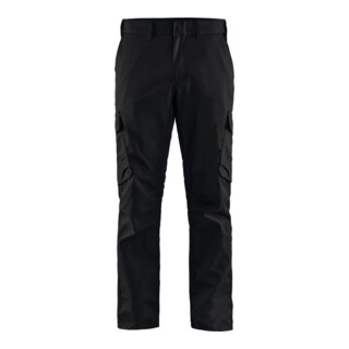 BLAKLÄDER Pantalon à taille élastique Industrie Stretch, noir / gris foncé, taille DE : 27