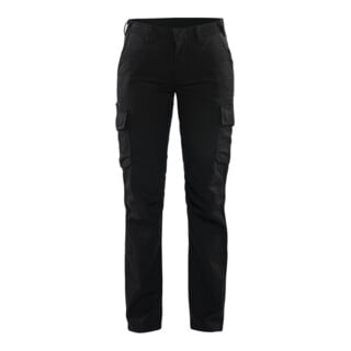 BLAKLÄDER Pantalon à taille femme Industrie Stretch, noir, taille DE : 38