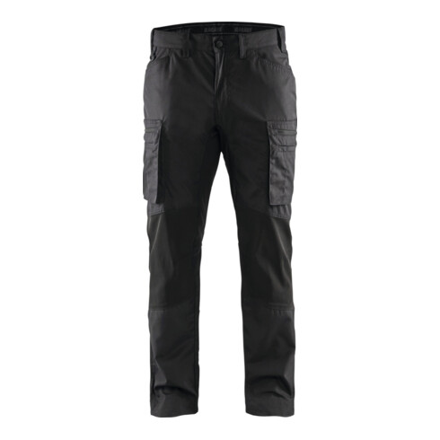 Blakläder Pantalon de maintenance, gris foncé / noir, Taille de confection DE: 25