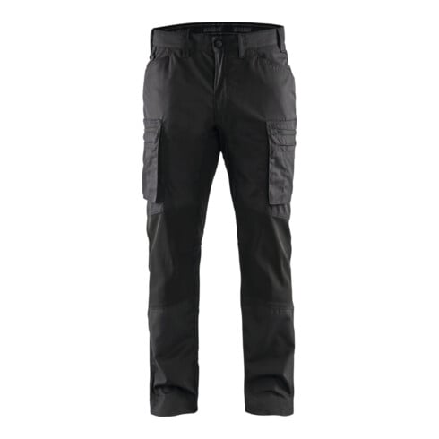Blakläder Pantalon de maintenance, gris foncé / noir, Taille de confection DE: 28