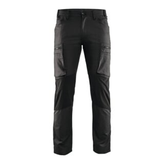 Blakläder Pantalon de service, gris foncé / noir, grammage 250