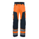 Blakläder Pantalon de signalisation, orange / bleu marine, Taille de confection DE: 25-1