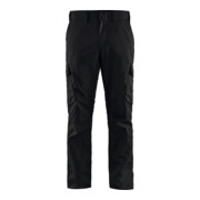 BLAKLÄDER Pantalon de travail industriel stretch, noir / gris foncé, taille DE : 28
