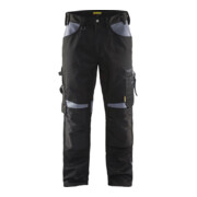 BLAKLÄDER Pantalon de travail, noir / gris, taille DE : 30-1
