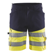Blakläder Pantaloncini ad alta visibilità, giallo / blu marino, Tg.: 48
