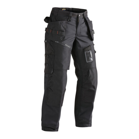 Blakläder Pantalons softshell X1500, noir, Taille de confection DE: 25