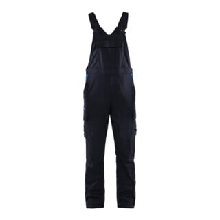 BLAKLÄDER Salopette industrielle stretch, bleu marine / bleu grain, taille DE : 46