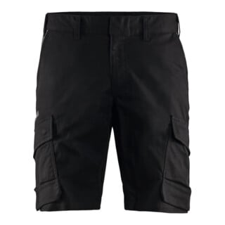 BLAKLÄDER Shorts Industrie Stretch, noir / gris foncé, taille DE : 48