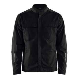 BLAKLÄDER Veste de travail industrielle stretch, noir / gris foncé, taille unisexe : 3XL