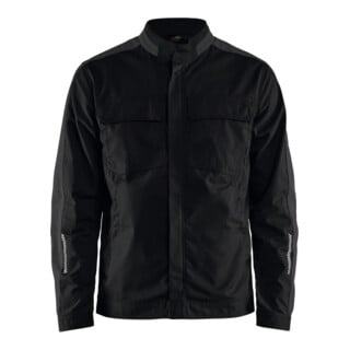BLAKLÄDER Veste de travail stretch Industrie, noir / gris foncé, taille unisexe : L
