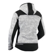 Blakläder Veste en tricot femme, gris / noir, Taille unisexe: XL