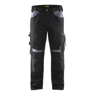 Blakläder Bundhose Handwerk, schwarz / grau, Konfektionsgröße 56