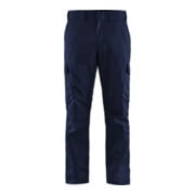 Blakläder Bundhose Industrie Stretch, marineblau / kornblau, Konfektionsgröße 50