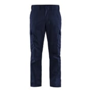 BLAKLÄDER Bundhose Industrie Stretch, marineblau / kornblau, Konfektionsgröße DE: 24