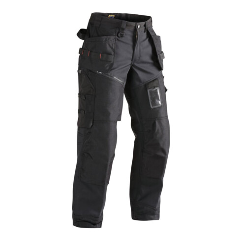 Blakläder Bundhose Softshell X1500, schwarz, Konfektionsgröße 110