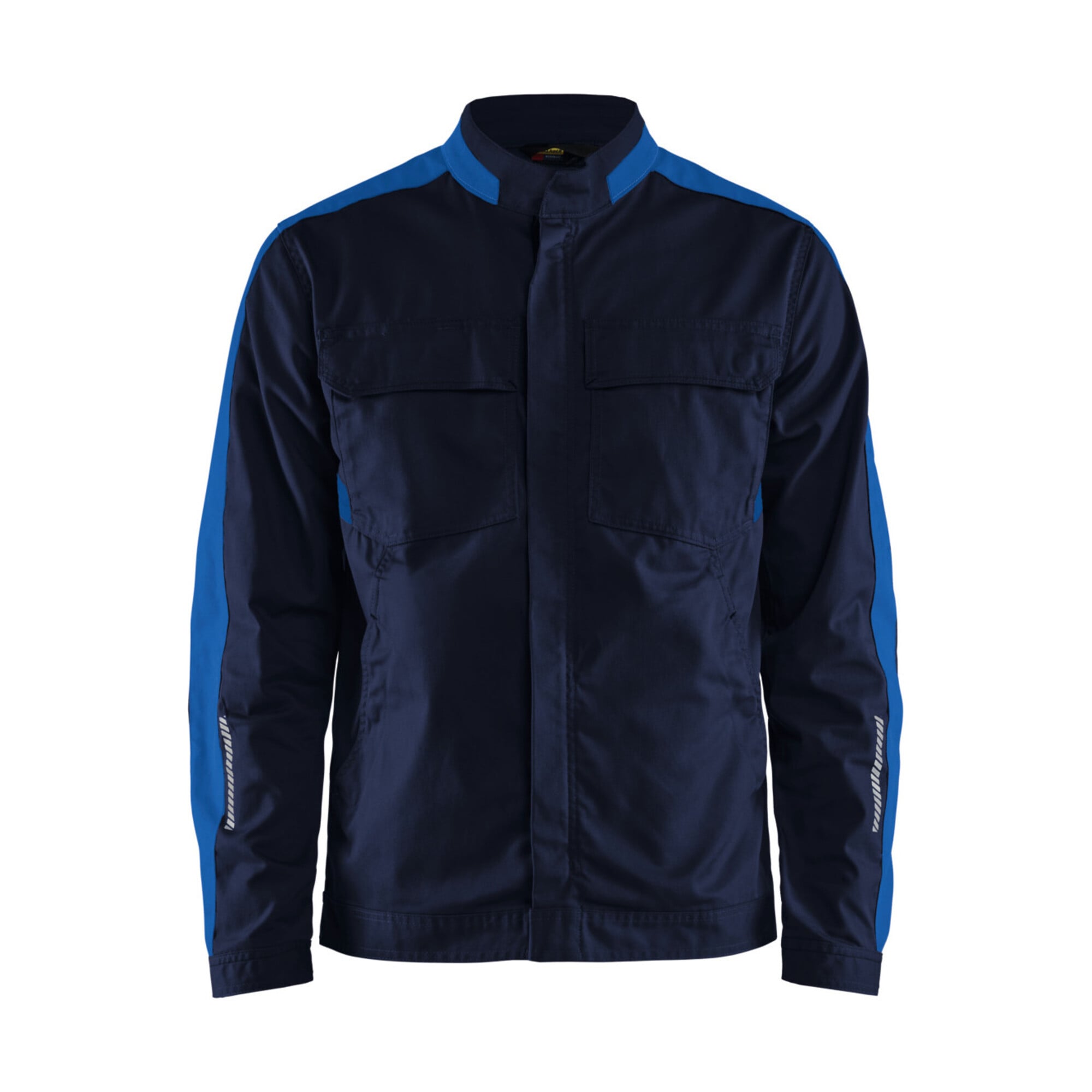 Blakläder Bundjacke Industrie Stretch, marineblau / kornblau, Unisex-Größe: S