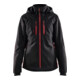 BLAKLÄDER Dames functionele jas, zwart/rood, unisex maat XL-1