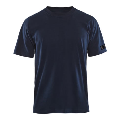 Blakläder Flammschutz-T-Shirt, marineblau, Unisex-Größe: XL