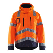 BLAKLÄDER Functioneel veiligheidsjack, oranje / marineblauw, Uniseks-maat: L