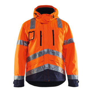 BLAKLÄDER Functioneel veiligheidsjack, oranje / marineblauw, Uniseks-maat: M