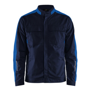 BLAKLAEDER Giacca corta Abbigliamento stretch industriale, blu marino/blu pervinca, Tg. Unisex: 2XL