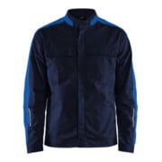 BLAKLAEDER Giacca corta Abbigliamento stretch industriale, blu marino/blu pervinca, Tg. Unisex: L